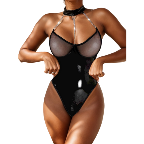 Sexy Lingerie Sexy Hollow Black  Bodysuit